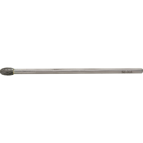 Solid Carbide Burr, SE-1L6, 1/4" Dia., 1/4" Shank, 3/8" Depth of Cut PB Rental Co. Ltd.