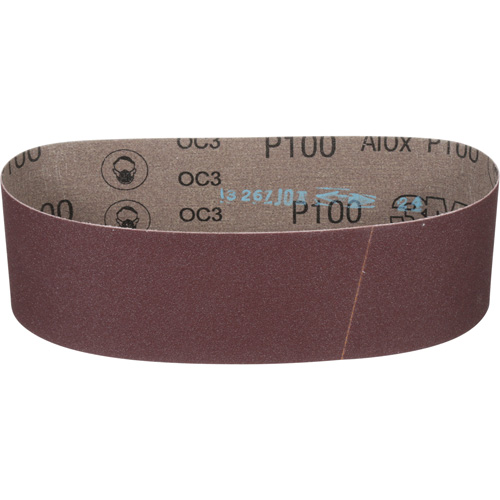 Cloth Belt 241D, 3" W X 24" L, Aluminum Oxide, P100 Grit PB Rental Co. Ltd.
