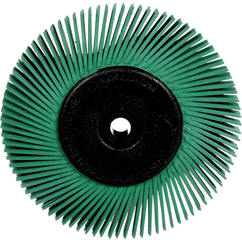 Brosses radiales bristle pour meuleuses d'&eacute;tabli, Grain 50X, 6" dia. PB Rental Co. Ltd.