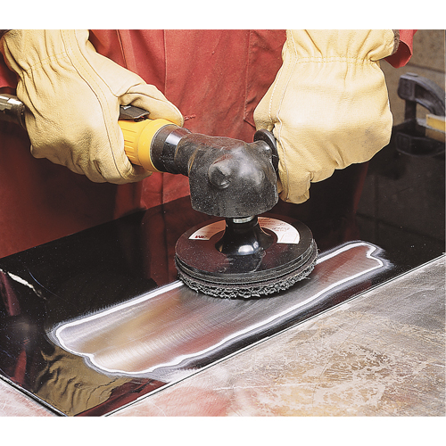 Homog&eacute;n&eacute;isation des surfaces - Disques de d&eacute;capage de rev&ecirc;tement Scotch-Brite, 4-1/2" dia., Grain Extra grossier PB Rental Co. Ltd.