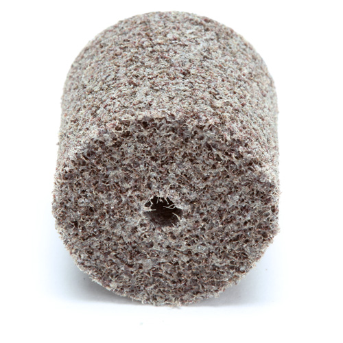 Meule d'abrasion et de polissage unitaris&eacute;e Scotch-Brite, 1" x 1", Arbre de 3/16"-7, Grain de Moyen, Oxyde d'aluminium PB Rental Co. Ltd.