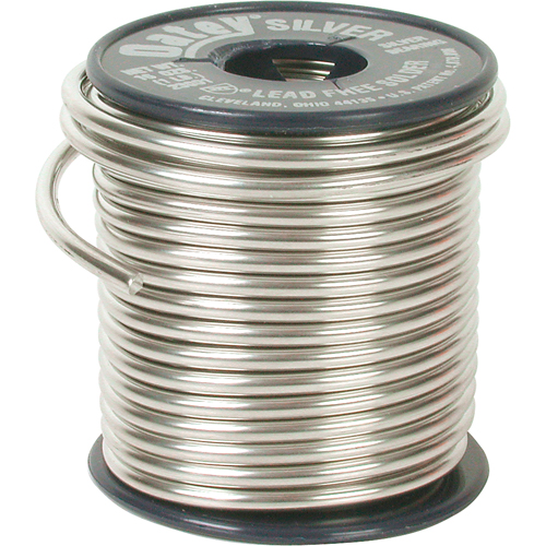Plumbing Solder, Lead-Free, 60-100% Tin 1-5% Bismuth 1-5% Copper 1-5% Silver, Solid Core, 0.117" Dia. PB Rental Co. Ltd.