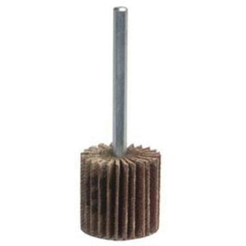 Grind-O-Flex Mini Mounted Flap Wheel, Aluminum Oxide, 120 Grit, 3" x 1" x 1/4" PB Rental Co. Ltd.