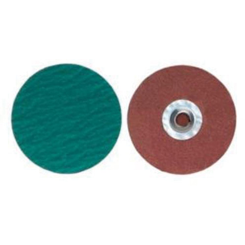 Quick-Change Cloth Disc, 4" Dia., 120 Grit, Zirconium PB Rental Co. Ltd.