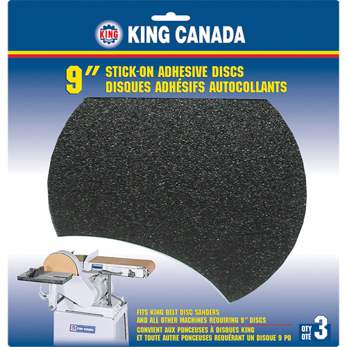 Wood Sanding Disc, 9" Dia., 60 Grit PB Rental Co. Ltd.
