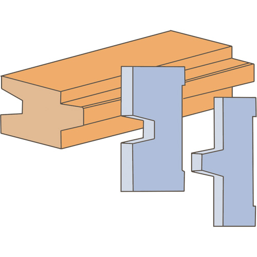 Tongue & Groove Moulding Cutter Set PB Rental Co. Ltd.