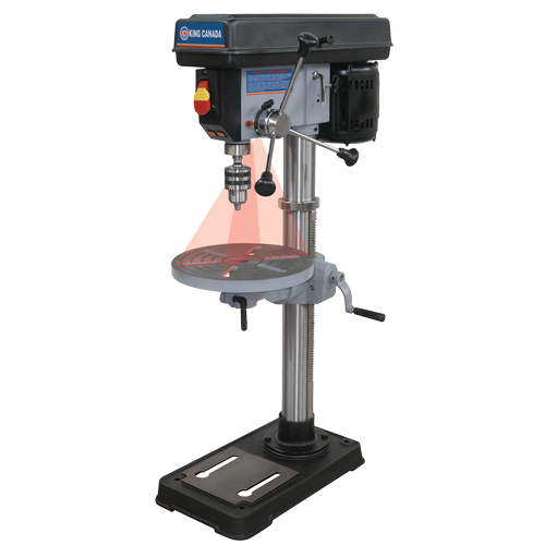 Drill Presses With Laser, 13", 5/8" Chuck, 3670 RPM PB Rental Co. Ltd.