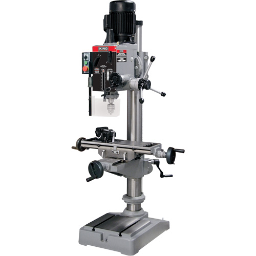 Gearhead Milling Drilling Machine, 6 Speeds, 1-1/4" Drilling Capacity PB Rental Co. Ltd.