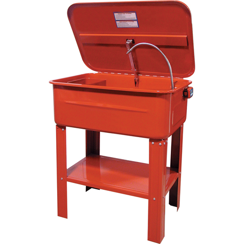Bassins de nettoyage autorecyclants, Acier, 20 gal. PB Rental Co. Ltd.