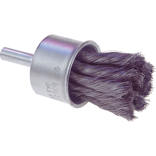 Knot Wire End Brush, 1/2" Dia., 0.0104" Wire Dia., 1/4" Shank PB Rental Co. Ltd.