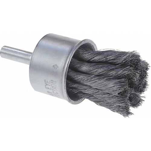 Knot Wire End Brush, 1" Dia., 0.006" Wire Dia., 1/4" Shank PB Rental Co. Ltd.