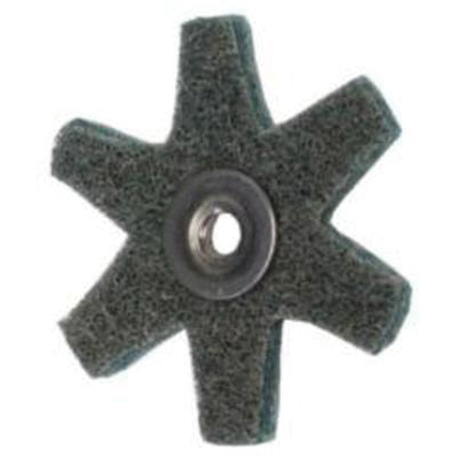 Abrasotex Surface Preparation Star, 2" Dia., Very Fine Grit, Aluminum Oxide PB Rental Co. Ltd.