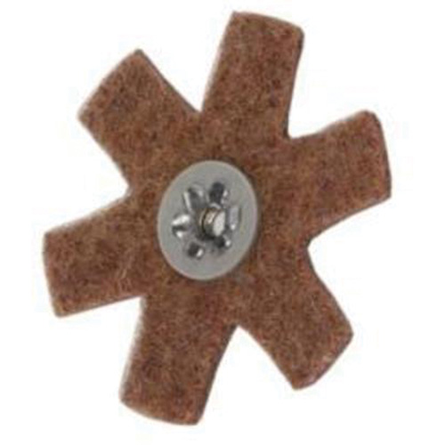 Abrasotex Surface Preparation Star, 3" Dia., Coarse Grit, Aluminum Oxide PB Rental Co. Ltd.