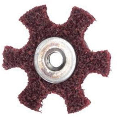 Abrasotex Surface Preparation Star, 4" Dia., Medium Grit, Aluminum Oxide PB Rental Co. Ltd.