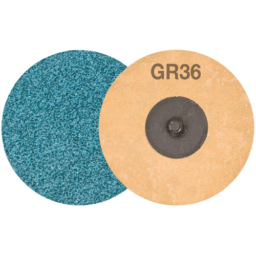 Disque de ponçage TWIST TOPCUT, 3" dia., Grain 36, Zirconium PB Rental Co. Ltd.