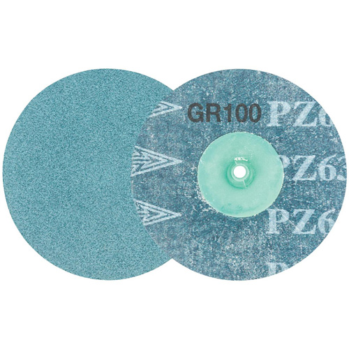 TWIST TOPCUT Sanding Disc, 3" Dia., 100 Grit, Zirconium PB Rental Co. Ltd.