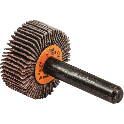 Flap Wheels-Coolcut Flap Wheels, Aluminum Oxide, 80 Grit, 1" x 3/8" x 1/4" PB Rental Co. Ltd.
