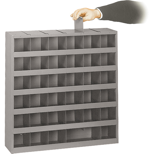 Armoires pour bacs de rangement ajustables, Acier, 36 tiroirs, 23-3/4" x 4-3/4" x 23-3/4", Gris PB Rental Co. Ltd.