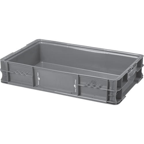 Syst&egrave;me de contenants d'exp&eacute;dition 4845 de StakPak Plus, 15" la x 24" p x 5" h, Gris PB Rental Co. Ltd.