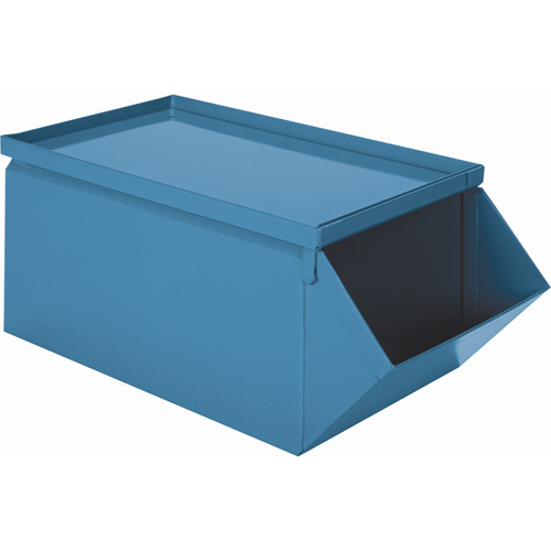 Bacs Stackbins en acier - Couvercle dessus PB Rental Co. Ltd.