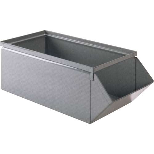 Steel Bin, 100 lbs. Cap., 15" W x 24" D x 11" H, Blue PB Rental Co. Ltd.