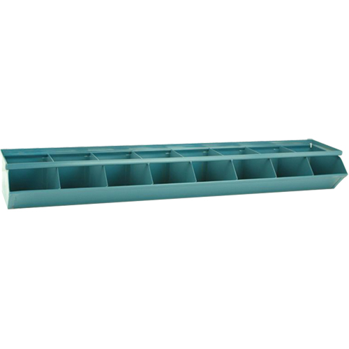 Sectional Bin Units, 100 lbs. Cap., 37" W x 8" D x 4-1/2" H, Blue PB Rental Co. Ltd.