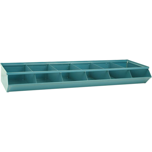 Sectional Bin Units, 100 lbs. Cap., 37" W x 12" D x 4-1/2" H, Blue PB Rental Co. Ltd.