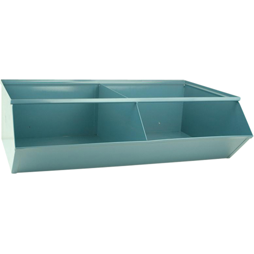 Sectional Bin Units, 100 lbs. Cap., 37" W x 24" D x 11" H, Blue PB Rental Co. Ltd.