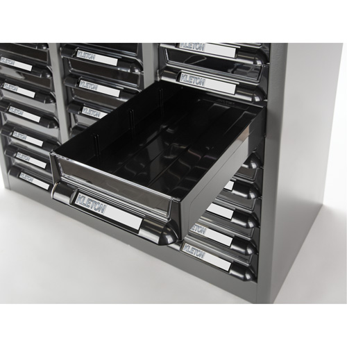 KPC-300 Parts Cabinet, Galvanized Steel, 60 Drawers, 21-3/10" x 10-2/5" x 36-9/10", Grey PB Rental Co. Ltd.