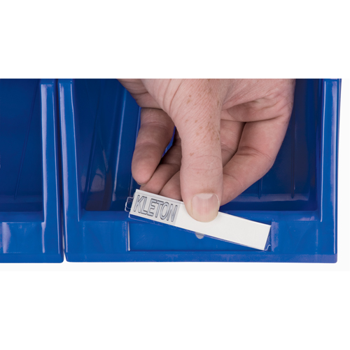 Bac empilable & &agrave; suspendre, 4-13/16" la, 3-3/16" h x 7-1/8" p, Bleu PB Rental Co. Ltd.