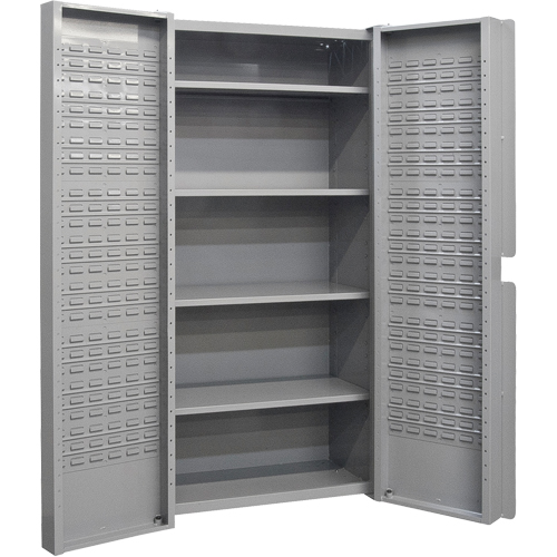 Deep Door Combination Cabinets, 38" W x 24" D x 72" H, Grey PB Rental Co. Ltd.