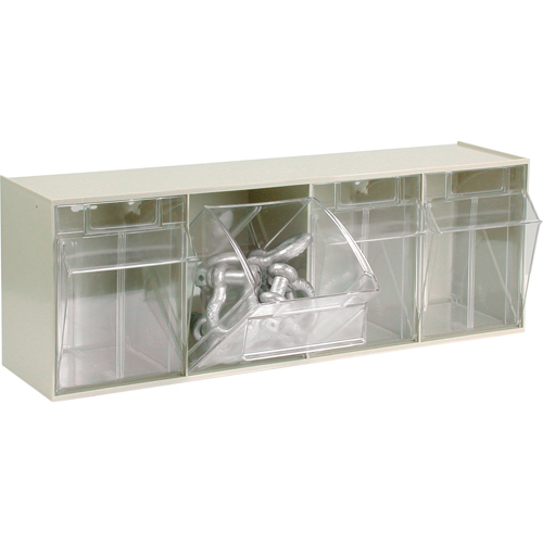 Syst&egrave;me de casiers modulaires Tip-Out, 23-5/8" la x 6-5/8" p x 8-1/8" h, 4 tiroirs PB Rental Co. Ltd.