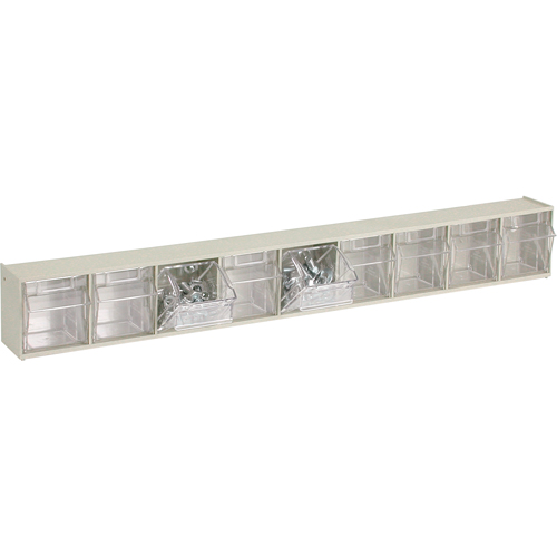 Tip-Out Bins Modular Storage System, 23-5/8" W x 2-1/2" D x 3-1/8" H, 9 Drawers PB Rental Co. Ltd.