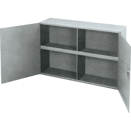 Armoires utilitaires, Acier, 2 Tablettes, 22-1/4" h x 33-3/4" la x 8-1/2" P, Gris PB Rental Co. Ltd.