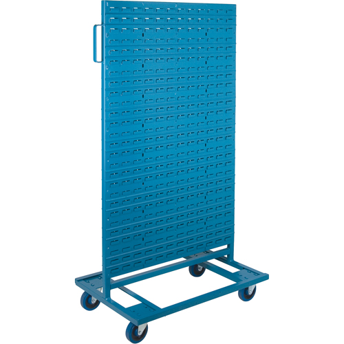 Supports mobiles pour contenants - &agrave; deux c&ocirc;t&eacute;s, 0 bacs, 36" la x 24" p x 67-1/2" h PB Rental Co. Ltd.