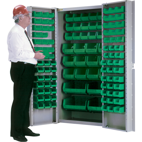 Armoire &agrave; combinaison avec porte creuse, 38" la x 24" p x 72" h, 36 tablettes PB Rental Co. Ltd.