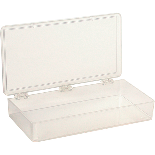 Boîte &agrave; compartiments K-Resin, Plastique, 4" la x 8" p, 1-3/16" h, Transparent PB Rental Co. Ltd.
