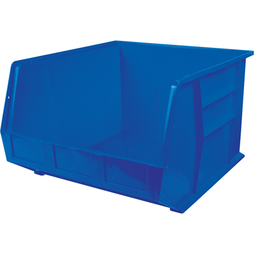 Bacs ultra empilable & suspendable, 16-1/2" la, 11" h x 18" p, Bleu PB Rental Co. Ltd.