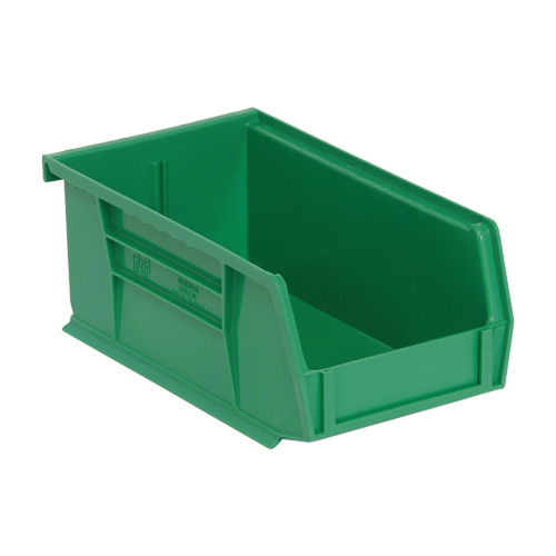 Bacs ultra empilable & suspendable, 4-1/8" la, 3" h x 7-3/8" p, Vert PB Rental Co. Ltd.
