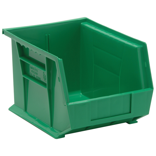 Bacs ultra empilable & suspendable, 8-1/4" la, 7" h x 10-3/4" p, Vert PB Rental Co. Ltd.
