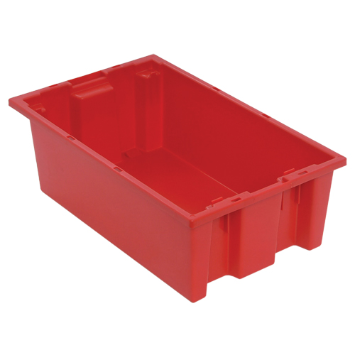 Contenants Stack & Nest, 6" x 18" x 11", Rouge PB Rental Co. Ltd.