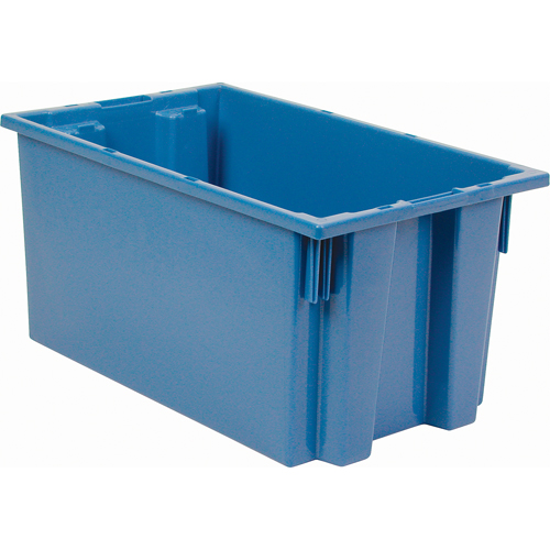 Contenants Stack & Nest, 9" x 18" x 11", Bleu PB Rental Co. Ltd.