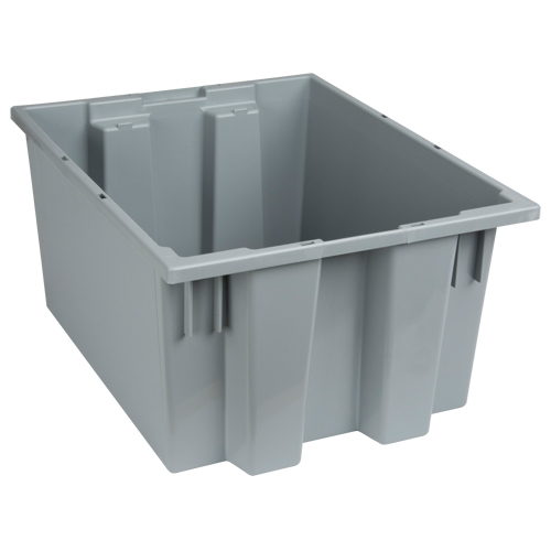 Contenants Stack & Nest, 10" x 19,5" x 15,5", Gris PB Rental Co. Ltd.