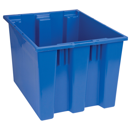 Contenants Stack & Nest, 13" x 19,5" x 15,5", Bleu PB Rental Co. Ltd.