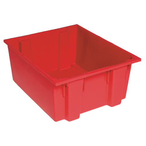 Contenants Stack & Nest, 8" x 19,5" x 13,5", Rouge PB Rental Co. Ltd.