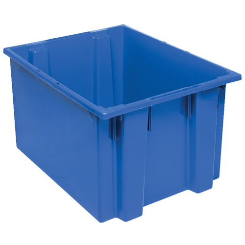 Stack & Nest Totes, 13" x 23.5" x 19.5", Blue PB Rental Co. Ltd.