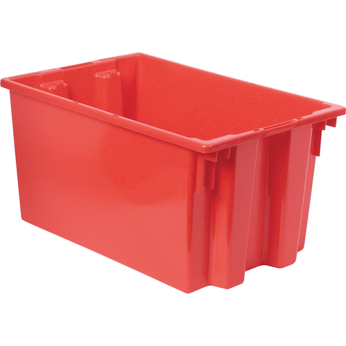 Contenants Stack & Nest, 12" x 23,5" x 15,5", Rouge PB Rental Co. Ltd.