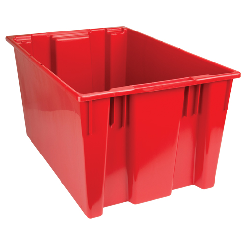 Contenants Stack & Nest, 15" x 29,5" x 19,5", Rouge PB Rental Co. Ltd.
