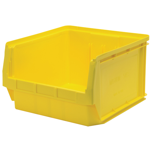 Giant Stacking Containers, 18.375" W x 19.75" D x 11.875" H, Yellow PB Rental Co. Ltd.