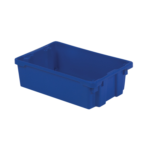 Contenants Stack-N-Nest Polylewton, 6,2" x 20,1" x 13", Bleu PB Rental Co. Ltd.